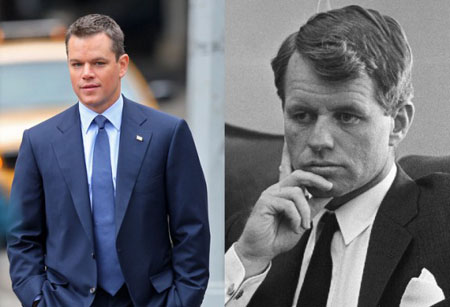 Matt Damon and RFK.